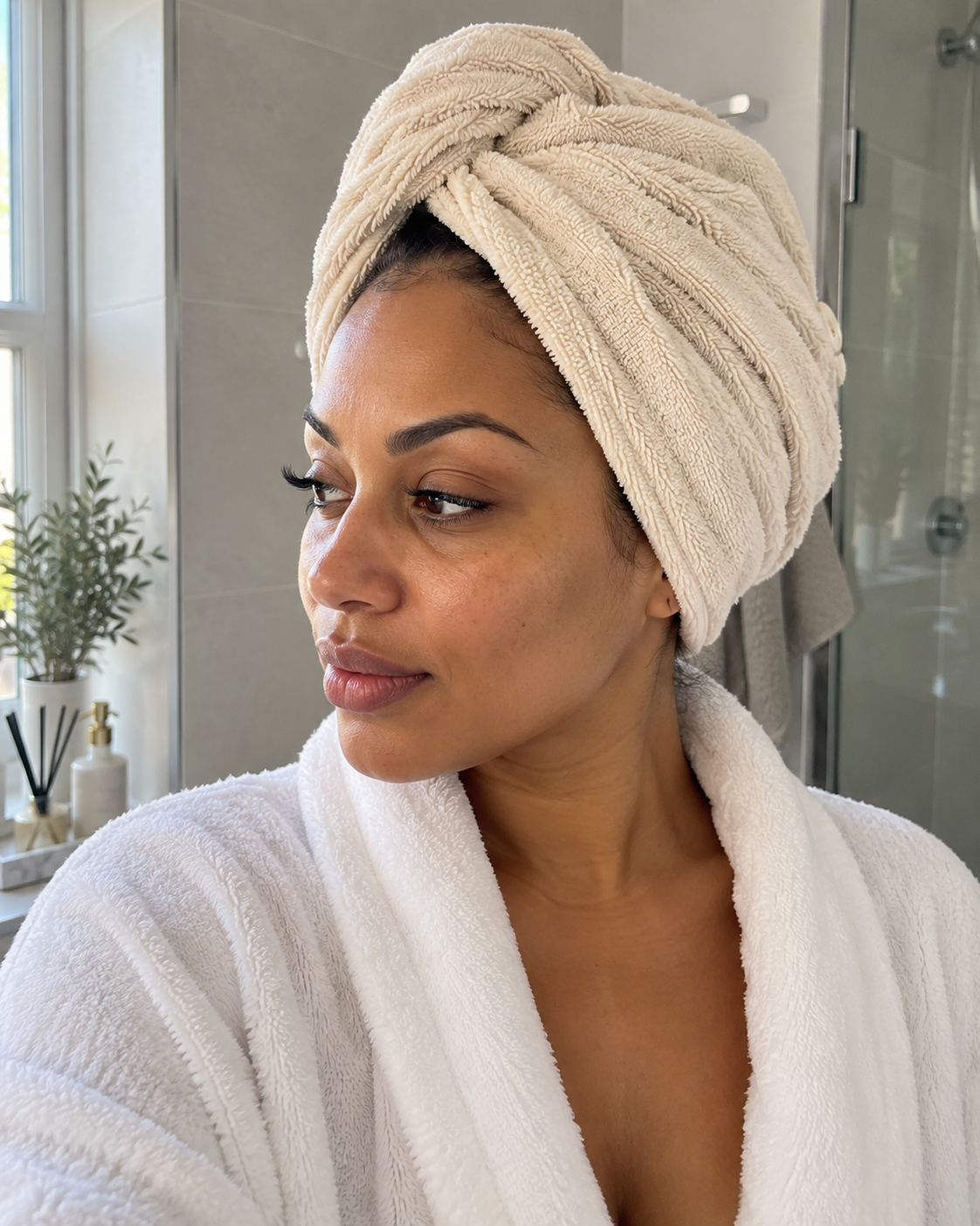 Women's Quick Dry Hair Cap Bath Towel