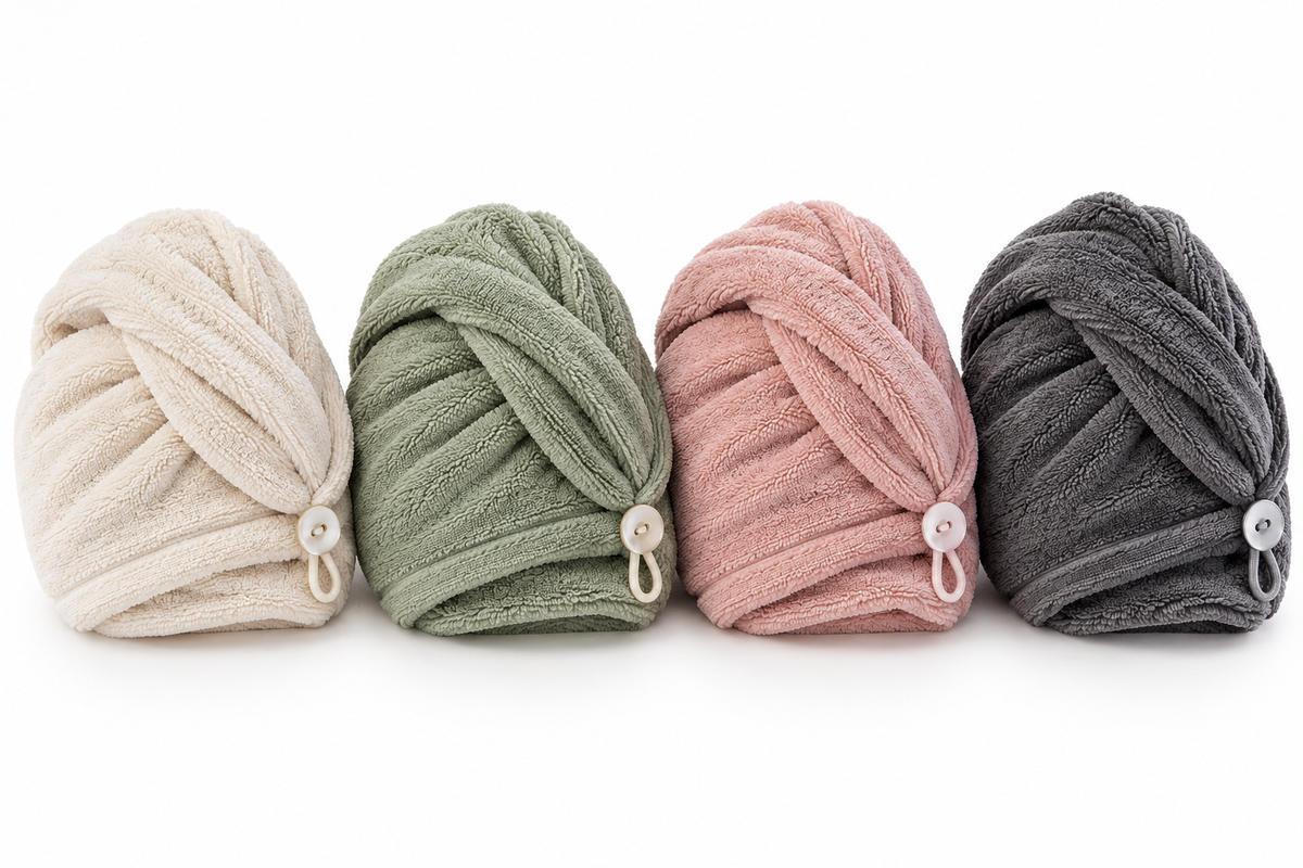Women's Quick Dry Hair Cap Bath Towel